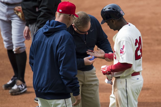 Bourn Not Cleared for Batting Practice