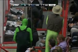 Sharks Announcers Mock Vancouver Canucks Green Men, Virgins