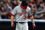 Bryce Harper Leaves Game Early with Lat Injury