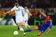 BASEL, SWITZERLAND - APRIL 25: Fernando Torres (L) of Chelsea rides the challenge of Philipp Degan of FC Basel during the UEFA Europa League Semi Final First Leg match between FC Basel 1893 and Chelsea at St. Jakob Stadium on April 25, 2013 in Basel, Switzerland. (Photo by Clive Rose/Getty Images)