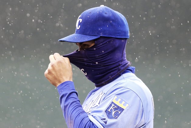 Rays-Royals Get Rained out with Royals Up 1-0 in Fourth