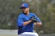 DUNEDIN, FL - FEBRUARY 26: Pitcher Ricky Romero #24 of the Toronto Blue Jays starts against the Minnesota Twins February 26, 2013 at the Florida Auto Exchange Stadium in Dunedin, Florida. (Photo by Al Messerschmidt/Getty Images)