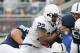 Apr 20, 2013; University Park, PA, USA; Penn State Nittany Lions running back Akeel Lynch (22) runs the ball in the third quarter of the Blue White spring game at Beaver Stadium. Mandatory Credit: Matthew O'Haren-USA TODAY Sports