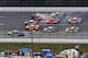 Three-wide action breeds wrecks at Talladega.