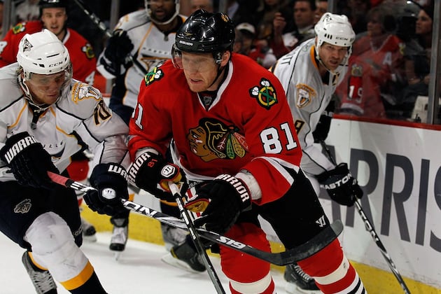 Blackhawks' Marian Hossa Relishes Return to Playoffs