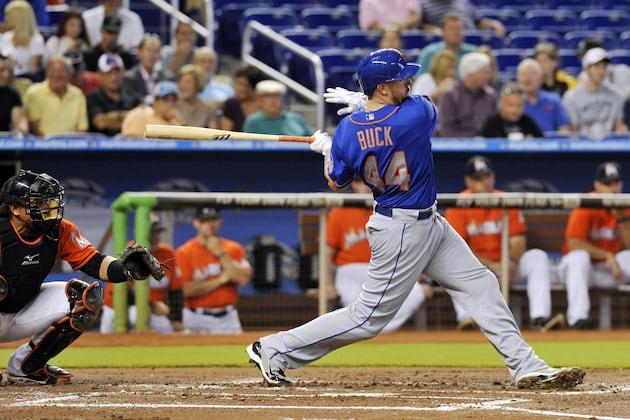 Buck's Clutch Bat Kept Mets Afloat in April