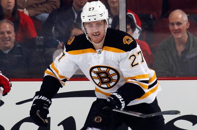 Dougie Hamilton, Rich Peverley Crack Bruins' Lineup in Practice