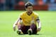 BLACKPOOL, ENGLAND - APRIL 10: Cesc Fabregas of Arsenal reacts during the Barclays Premier League match between Blackpool and Arsenal at Bloomfield Road on April 10, 2011 in Blackpool, England. (Photo by Chris Brunskill/Getty Images)