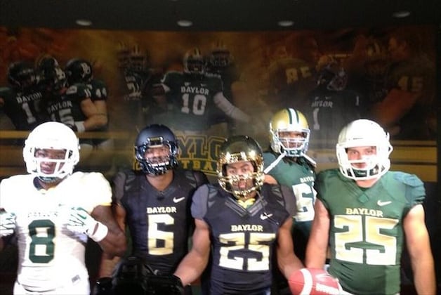 PHOTOS: First Looks at Baylor's New Uniforms