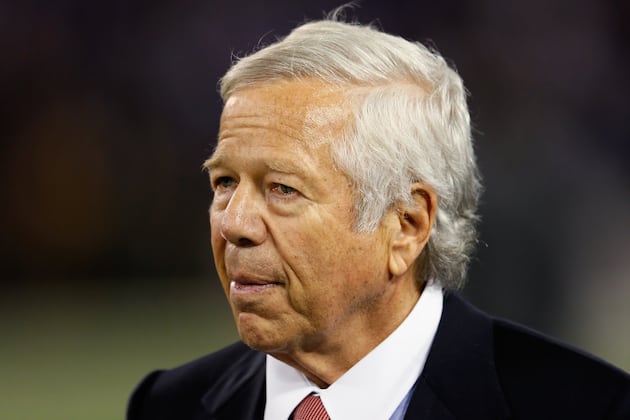 Robert Kraft Congratulates Jason Collins