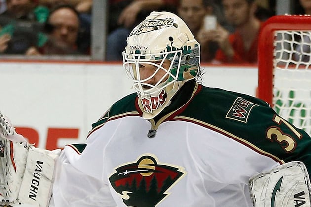 Niklas Backstrom and Clayton Stoner out Tonight vs. Blackhawks