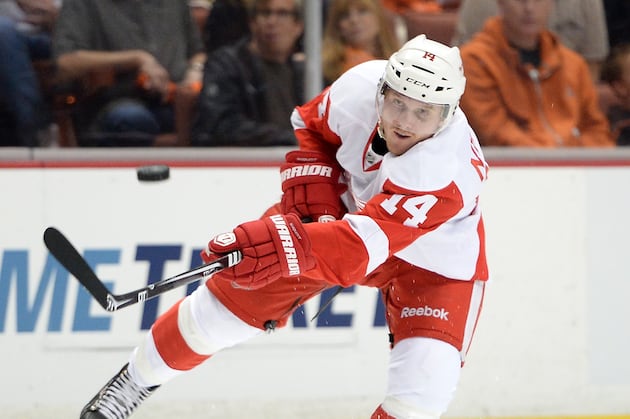 Red Wings Leaders Talked, Rookie Gustav Nyquist Listened