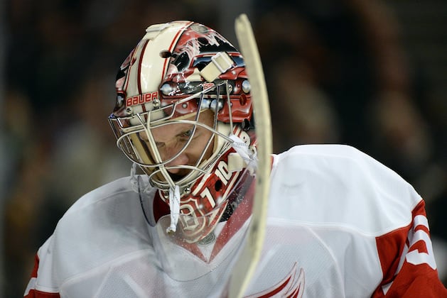 Red Wings' Jimmy Howard Shows Mental Fortitude After Comeback