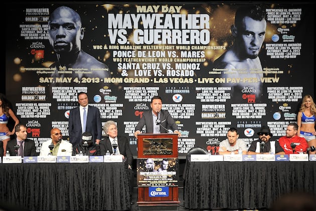 Live: Mayweather-Guerrero Weigh-In