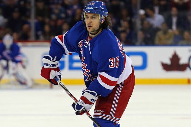 Rangers' Zuccarello Now Restricted Free Agent