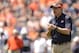 Apr 20, 2013; Auburn, AL, USA; Auburn head coach Gus Malzahn watches his players on the field during their A-Day spring game at Jordan-Hare Stadium. Mandatory Credit: John David Mercer-USA TODAY Sports
