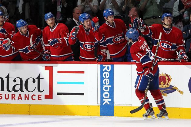 Habs Erupt for 3 in 2nd, Pull Even with Sens