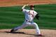 JUPITER, FL - FEBRUARY 28: Trevor Rosenthal #26 of the St. Louis Cardinals pitches against the Miami Marlins at the Roger Dean Stadium on February 28, 2013 in Jupiter, Florida. (Photo by Chris Trotman/Getty Images)