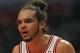 CHICAGO, IL - MAY 02: Joakim Noah #13 of the Chicago Bulls waits for a Brooklyn Net free-throw in Game Six of the Eastern Conference Quarterfinals during the 2013 NBA Playoffs at the United Center on May 2, 2013 in Chicago, Illinois. The Nets defeated the Bulls 95-92. NOTE TO USER: User expressly acknowledges and agrees that, by downloading and or using this photograph, User is consenting to the terms and conditions of the Getty Images License Agreement. (Photo by Jonathan Daniel/Getty Images)