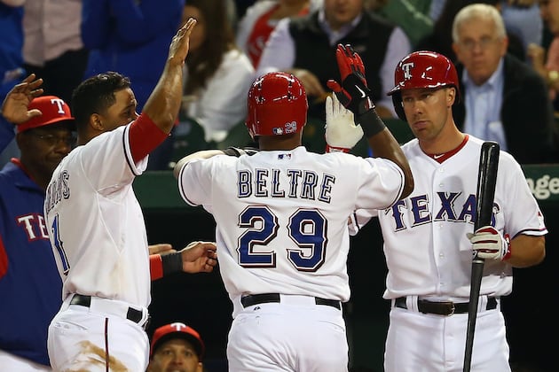Rangers 7, Red Sox 0