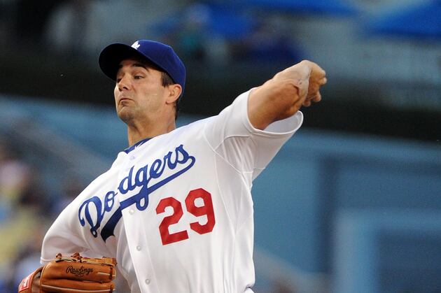 Dodgers Place Lilly on DL with Strained Rib Cage