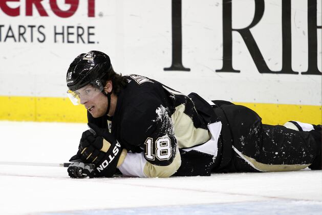 Neal, Orpik Sit for Penguins