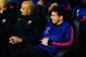 BARCELONA, SPAIN - MAY 01: Lionel Messi of Barcelona takes his seat on the substitutes bench before the UEFA Champions League semi final second leg match between Barcelona and FC Bayern Muenchen at Nou Camp on May 1, 2013 in Barcelona, Spain. (Photo by David Ramos/Getty Images)