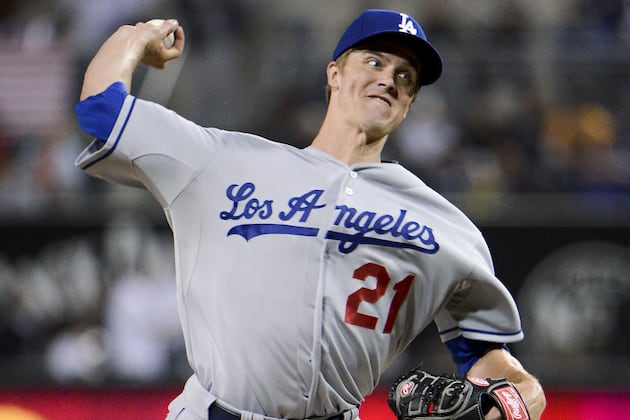 Dodgers' Zack Greinke Throws Full Bullpen Session on Saturday