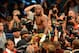 LAS VEGAS, NV - MAY 04: Floyd Mayweather Jr. celebrates his unanimous decision victory against Robert Guerrero in their WBC welterweight title bout at the MGM Grand Garden Arena on May 4, 2013 in Las Vegas, Nevada. (Photo by Ethan Miller/Getty Images)