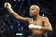 May 4, 2013; Las Vegas, NV, USA; Floyd Mayweather holds his championship belt after his WBC Welterweight title fight defeating Robert Guerrero at the MGM Grand Garden Arena. Mandatory Credit: Jayne Kamin-Oncea-USA TODAY Sports