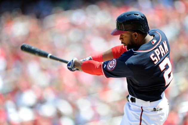 Span Returns After Missing 1 Game with Bruised Ankle