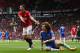 MANCHESTER, ENGLAND - MAY 05: Ryan Giggs of Manchester United appeals to the linesman after David Luiz of Chelsea goes to ground during the Barclays Premier League match between Manchester United and Chelsea at Old Trafford on May 5, 2013 in Manchester, England. (Photo by Alex Livesey/Getty Images)