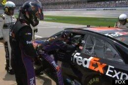 WATCH: Injured Driver Starts Race, Gives Up Seat Early