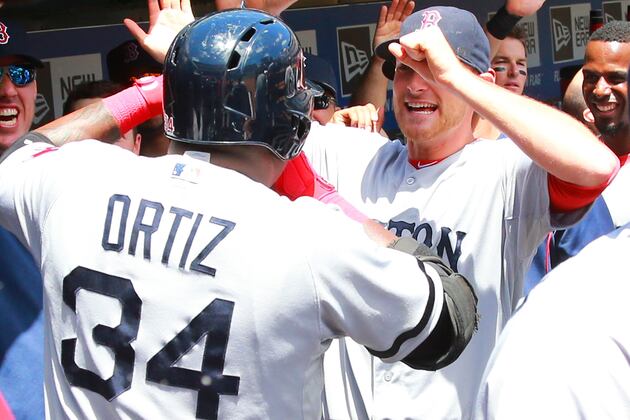David Ortiz Extends Hitting Streak to 25 Games with Homer