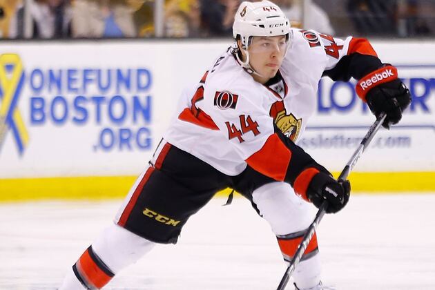 Jean-Gabriel Pageau Loses Tooth During Goal, Hands It to Robin Lehner