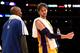 LOS ANGELES, CA - JANUARY 29: Pau Gasol #16 and Kobe Bryant #24 of the Los Angeles Lakers talk during the game with the New Orleans Hornets at Staples Center on January 29, 2013 in Los Angeles, California. . The Lakers won 111-106. NOTE TO USER: User expressly acknowledges and agrees that, by downloading and or using this photograph, User is consenting to the terms and conditions of the Getty Images License Agreement. (Photo by Stephen Dunn/Getty Images)