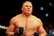 Dec. 30, 2011; Las Vegas, NV, USA; UFC fighter Brock Lesnar during a heavyweight bout at UFC 141 at the MGM Grand Garden event center. Mandatory Credit: Mark J. Rebilas-USA TODAY Sports