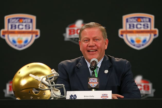 Brian Kelly No. 2 Among Coaches on Twitter