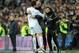 MADRID, SPAIN - FEBRUARY 12: Cristiano Ronaldo (L) of Real Madrid celebrates scoring his sides second goial with head coach Jose Mourinho of Real Madrid during the la Liga match between Real Madrid and Levante at Estadio Santiago Bernabeu on February 12, 2012 in Madrid, Spain. (Photo by Jasper Juinen/Getty Images)
