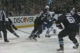 Sharks' Couture on Sedin Whack: 'I'll Take It All Day' for PP Chance