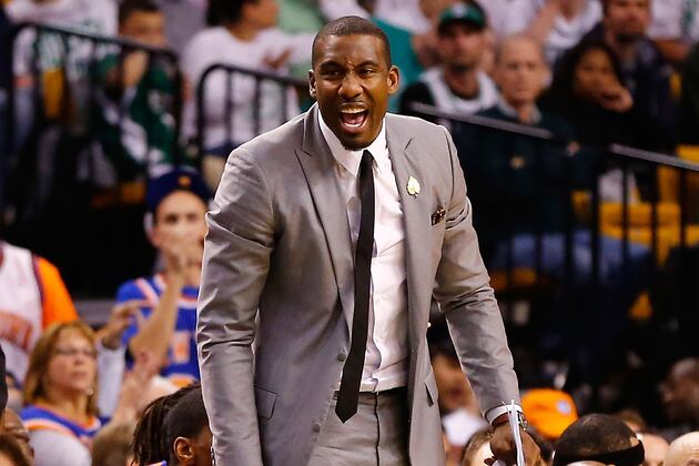 Amar'e Scrimmages, Targeting Game 3 Return