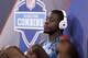 INDIANAPOLIS, IN - FEBRUARY 24: Montee Ball of Wisconsin looks on during the 2013 NFL Combine at Lucas Oil Stadium on February 24, 2013 in Indianapolis, Indiana. (Photo by Joe Robbins/Getty Images)