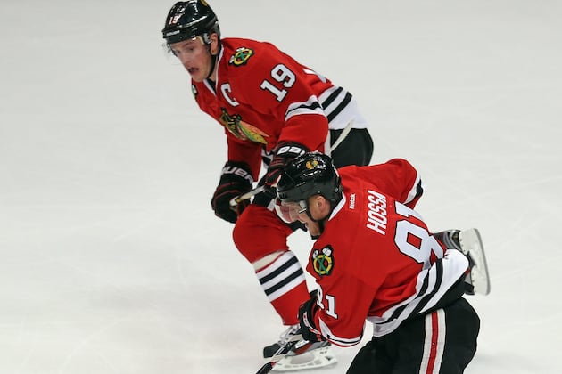Blackhawks' No. 1 Line Not Playing Like It