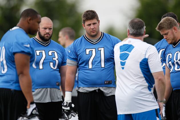 Lions Will Be Better on Offensive Line, but Some Holes Remain