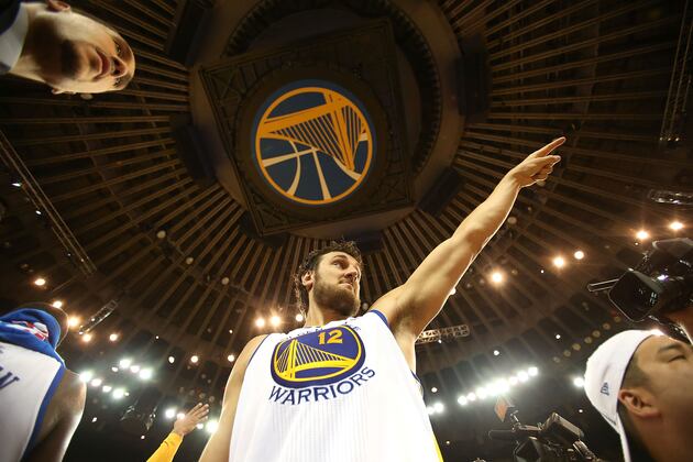 Warriors' Bogut Will Be Key Against Spurs