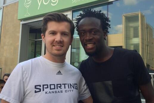 Kamara Returns to KC, Throws Chipotle Party