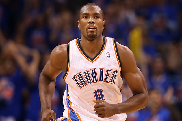 Thunder Remain Confident in Serge Ibaka's Shooting