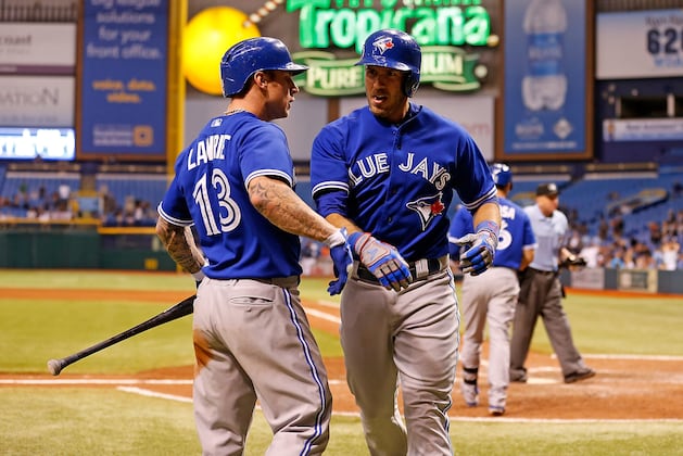 Arencibia Homer in Ninth Caps Huge Comeback Against Rays