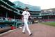 BOSTON, MA - MAY 6: Clay Buchholz #11 of the Boston Red Sox heads to the bull pen to warm up before a game with the Minnesota Twins at Fenway Park on May 6, 2013 in Boston, Massachusetts. (Photo by Jim Rogash/Getty Images)