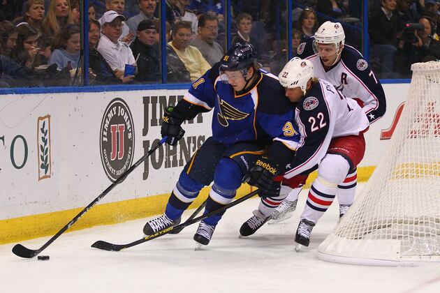 Tarasenko Makes His Playoff Debut